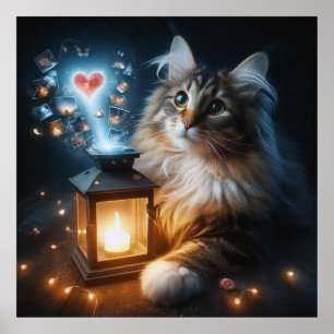 Künstliche Inspiration: Herzliche Momente Poster