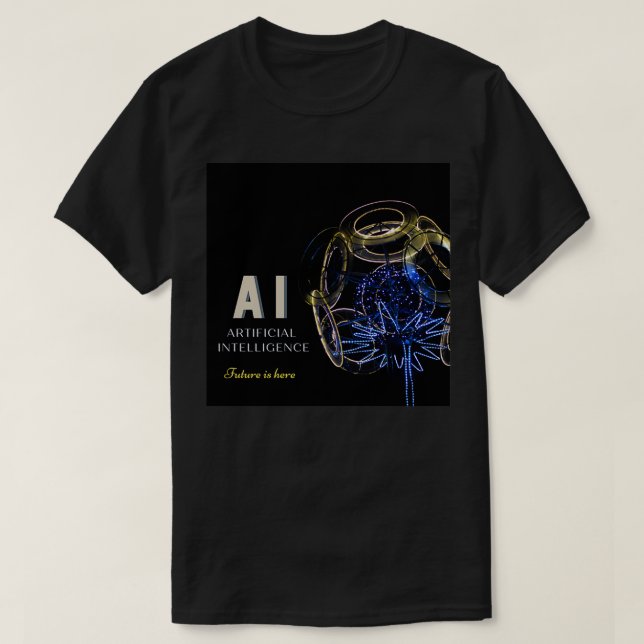 Künstliche Intelligenz 2 T-Shirt (Design vorne)