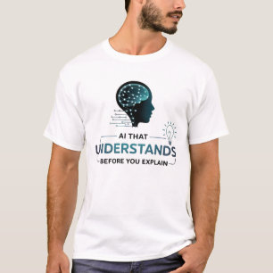 Künstliche Intelligenz Intelligentes Design T-Shirt