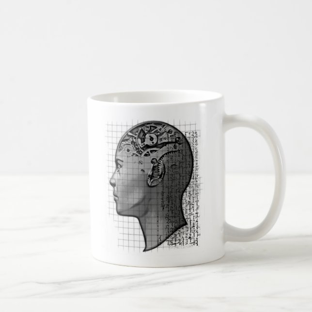 KÜNSTLICHE INTELLIGENZ KAFFEETASSE (Rechts)
