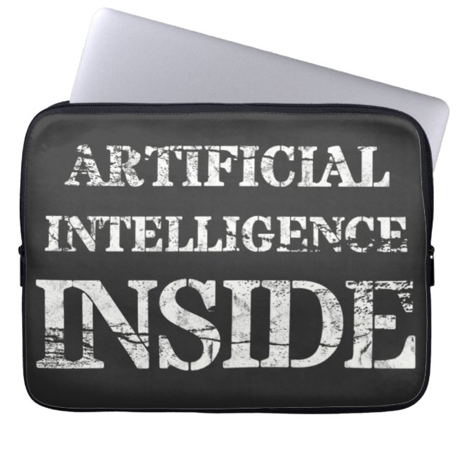 Künstliche Intelligenz Laptopschutzhülle (Vorderseite)