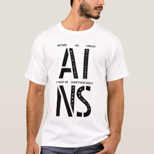 Künstliche Intelligenz modern und einfach T-Shirt