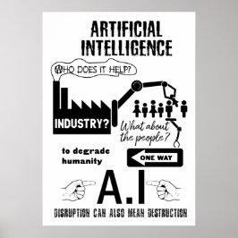Künstliche Intelligenz Poster