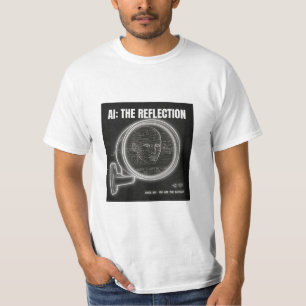 Künstliche Intelligenz Spiegel Daten Selbst Cyberp T-Shirt
