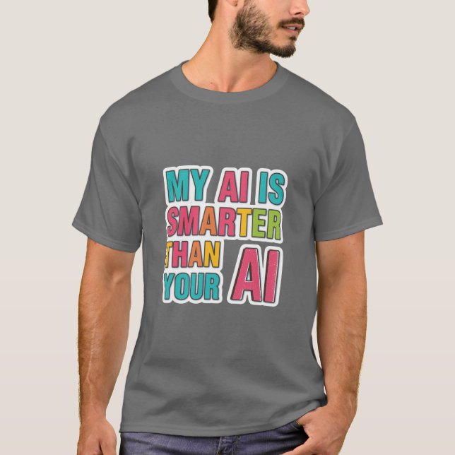Künstliche Intelligenz T-Shirt  (Vorderseite)