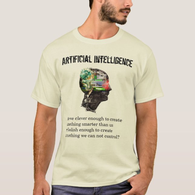 Künstliche Intelligenz T-Shirt (Vorderseite)