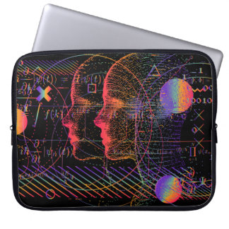 Künstliche Intelligenz und Virtual Reality-Konzept Laptopschutzhülle