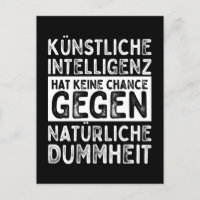 Künstliche Intelligenz vs. Natürliche Dummheit