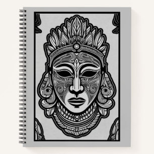 "Künstliche kulturelle Konturen" Notizbuch