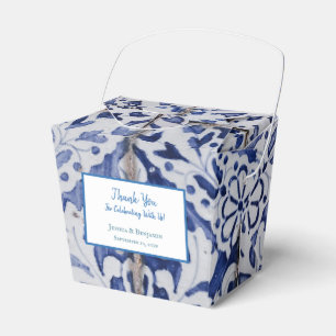 Künstliche portugiesische Tiles Azulejo Floral Geschenkschachtel