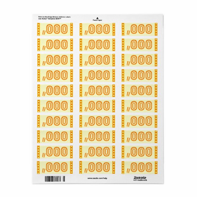 Künstliche Score-Enhancer-Labels - CommandEdition (Vorne)