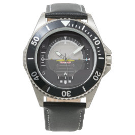 künstlicher Horizont Armbanduhr