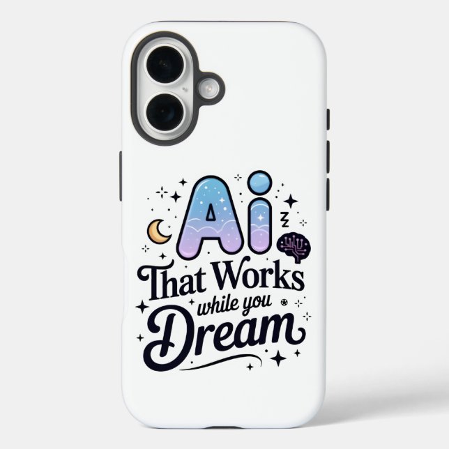 Künstlicher Intelligenzträumentwurf Case-Mate iPhone Hülle (Rückseite)
