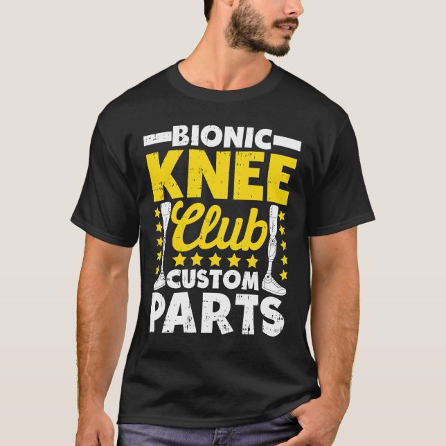 Künstlicher Knie-Ersatz Bionic Knee Club Custo T-Shirt (Vorderseite)