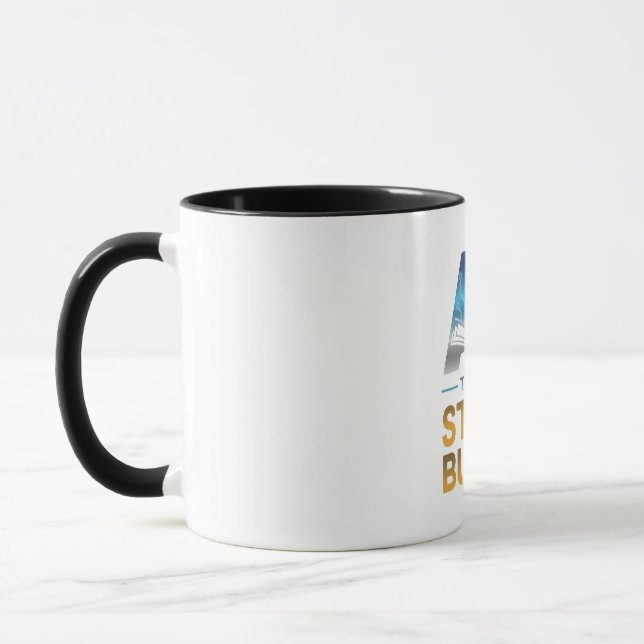 Künstliches-Intelligenz-Lernbegleiter-Design Tasse (Links)