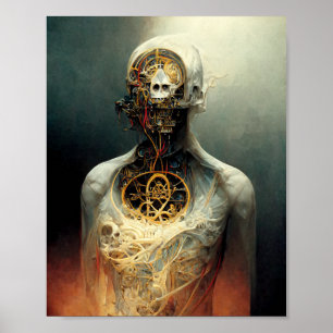 Künstliches Leben 2 Science Fiction Art Poster