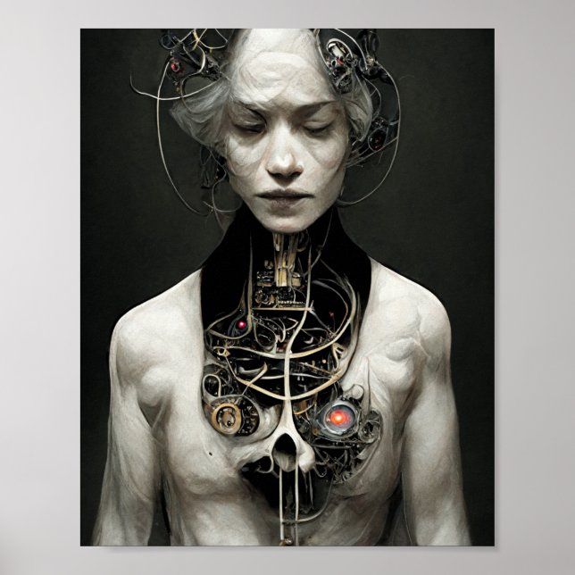 Künstliches Life 3 Science Fiction Art Poster (Vorne)