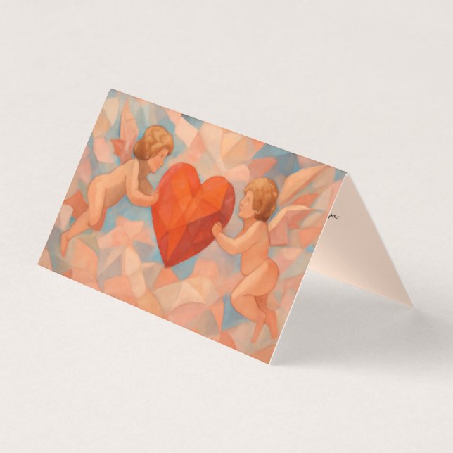 Kunstliebhaber Expressionistische Cherubs Mini Kar (Vorderseite)