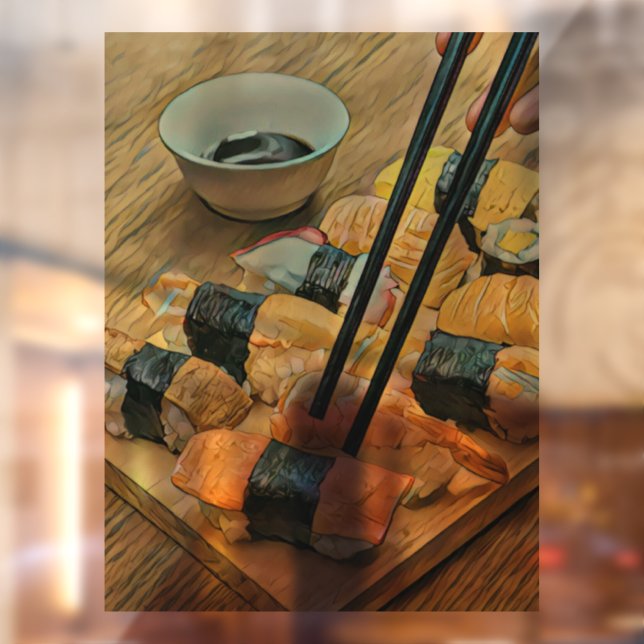 Kunstliebhaber Fensteraufkleber (Blatt 2)