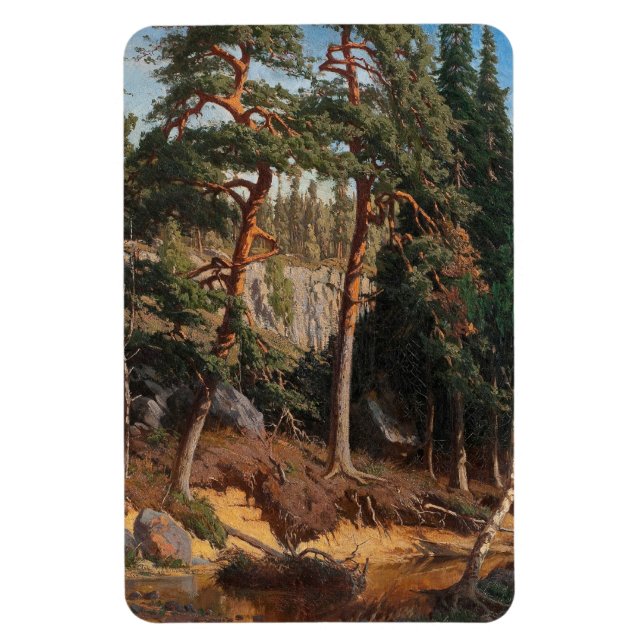 Kunstmagnet "In Forest" Magnet (Vertikal)