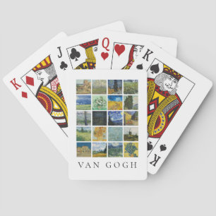 Kunstmalerei Collage Vincent Van Gogh Spielkarten