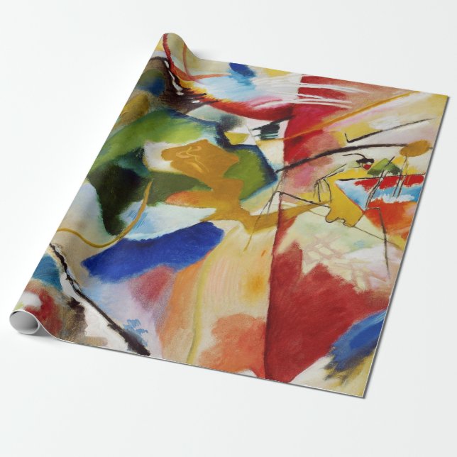 Kunstmalerei Design Muster Wrapping Papier Geschenkpapier (Ungerollt)