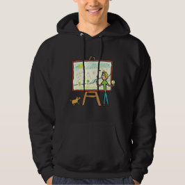 Kunstmalerei Hoodie