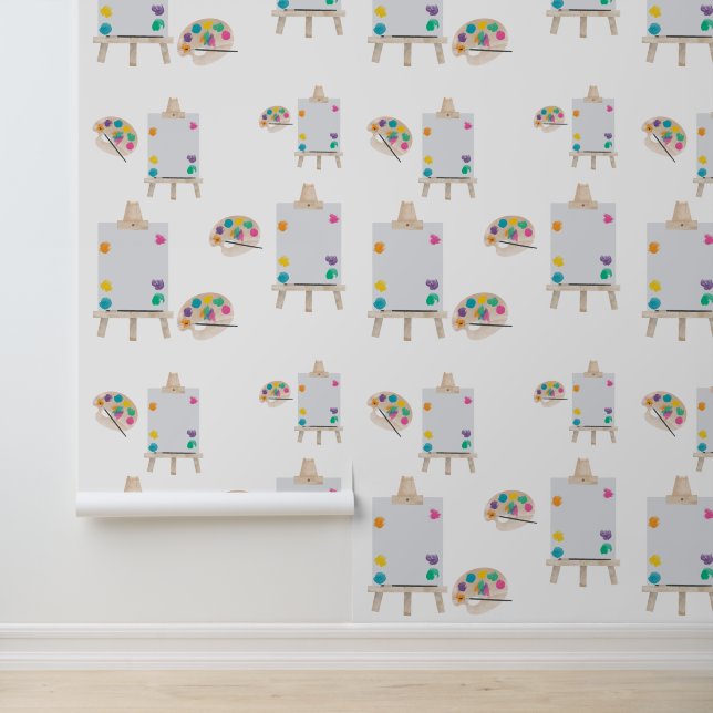 Kunstmalerei Kunsthandwerk Paint Pattern Tapete (Anwendung)