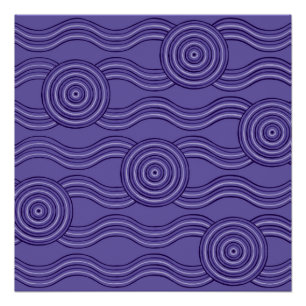 Kunstmalerei Melaleuca Poster