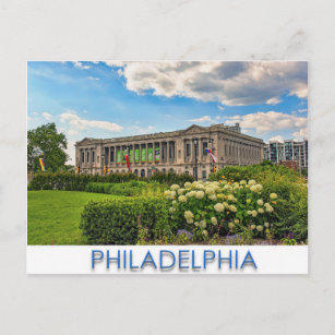 Kunstmuseum Philadelphia Postkarte