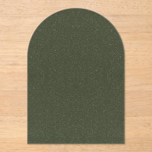 Kunstoffbeschichtete Moosgrüne Arche - Akryllische Acryleinladungen
