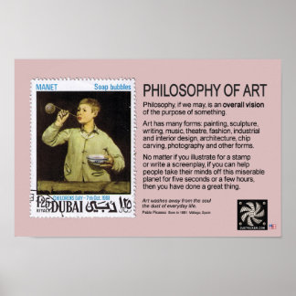 KUNSTPHILOSOPHIE POSTER