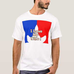 "Kunstplakat 'Ich liebe meine Frau'" T-Shirt
