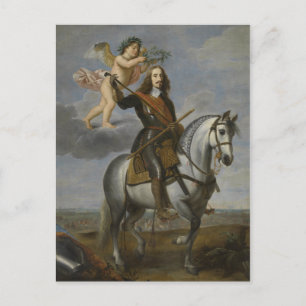 Kunstporträt Postkarte