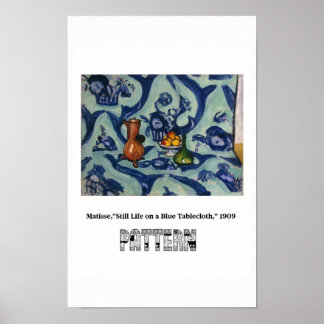 Kunstprinzipien - Muster, Matisse Poster