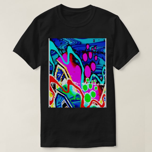 Kunstpunk abstrakt T-Shirt (Design vorne)