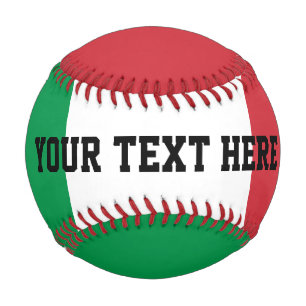 Kunstrasensport unter italienischer Flagge Geburts Baseball