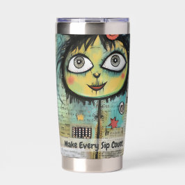 Kunstsammlerin 4 thermobecher