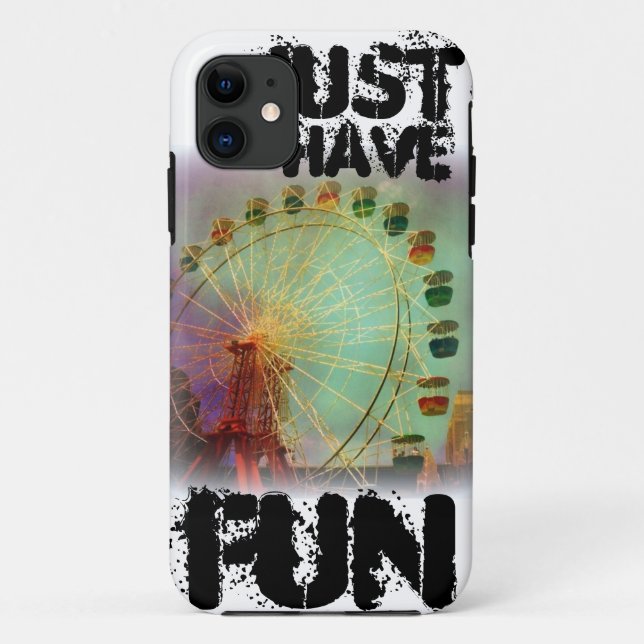 Kunstsammlung:  Riesenrad-Spaß Case-Mate iPhone Hülle (Rückseite)