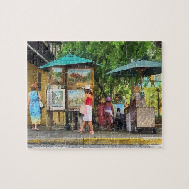 Kunstschau in San Juan Puzzle (Horizontal)