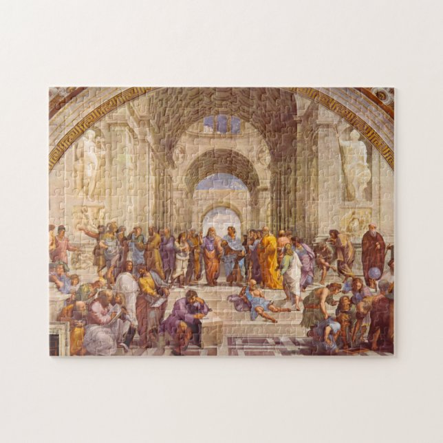 Kunstschule Athen Griechenland. Puzzle (Horizontal)