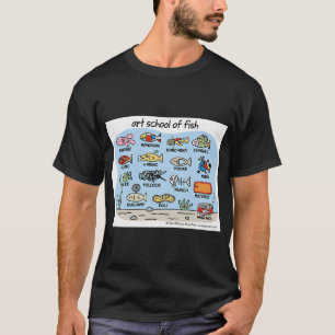 Kunstschule der Fische T-Shirt