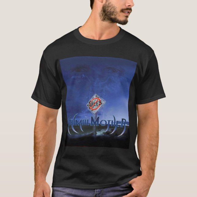 Kunstschwarz-T - Shirt "der KEINER REGELN" der (Vorderseite)