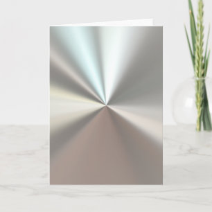 Kunstsilbermetall Karte