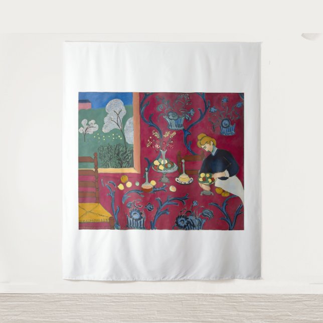 Kunststil von Henri Matisse Wandteppich (Vorderseite)