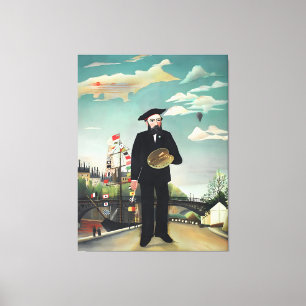 Kunststil von Henri Rousseau Leinwanddruck