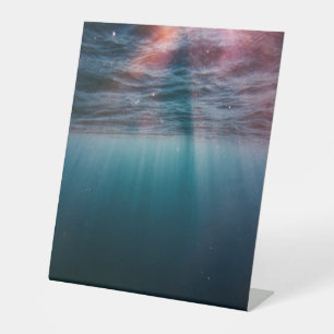 Kunststoff-Ständerschild 25x30 cm Sockelschild