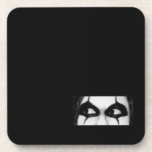 KUNSTSTOFF-UNTERSETZER MIT AUGEN GETRÄNKEUNTERSETZER
