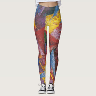 Kunststoffe eines Pferdes - Umberto Boccioni Leggings