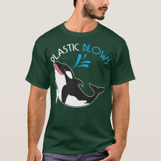 Kunststoffgebläse erhöhen das Shirt des Whales